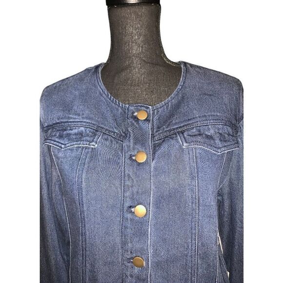 Young, Fabulous & Broke Dayla Denim Jacket - Picture 2 of 6